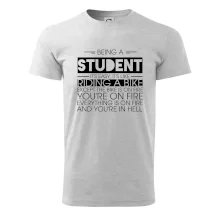 Being a student - bike Being a student - bike