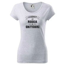 Legendy sa rodia v októbri