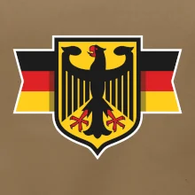 Nemecká orlica a vlajka