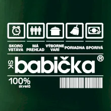 Čiarový kód - Dedko/Babicka