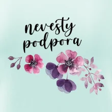 Nevesty podpora kvety ružové