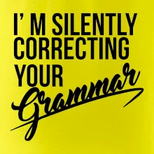 Correcting grammar
