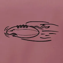 Americký futbal letiaca lopta