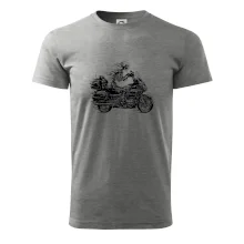 Cestovní motorka kostra