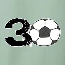 Futbal okrúhle narodeniny 30