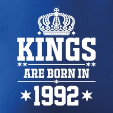 Kings are born in 1992 Kings are born in 1992