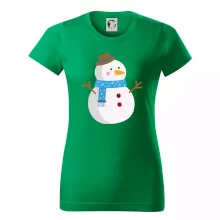 Snehuliak so šálom