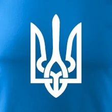 Ukrajina trojzubec veľký Ukrajina trojzubec veľký