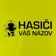 Hasiči postavička - vlastný nápis