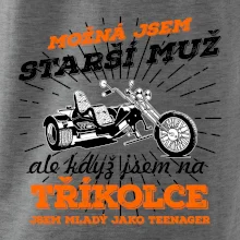 Možná jsem starší muž - tříkolka