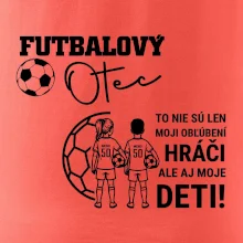 Futbalový otec - syn a dcéra (vaše meno a číslo)