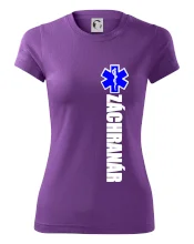 Nápis Záchranár + hviezda