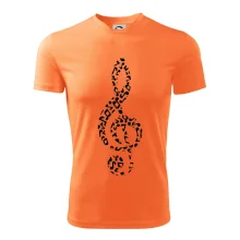 Husľový kľúč z nôt Husľový kľúč z nôt