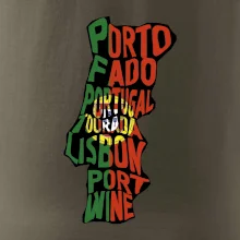 Mapy - názvy miest - Portugalsko