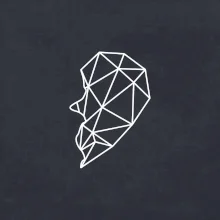 Párový motív srdca geometrie - ON