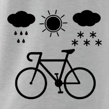 Cyklista za každého počasia