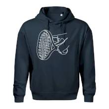 Tenisová raketa jedným ťahom Tenisová raketa jedným ťahom