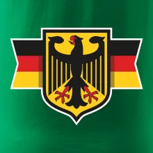 Nemecká orlica a vlajka