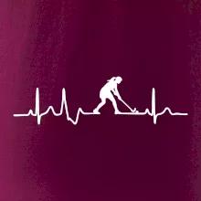 Pozemný hokej ekg - hráčka