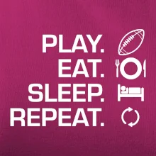 Play Eat Sleep Repeat americký fotbal