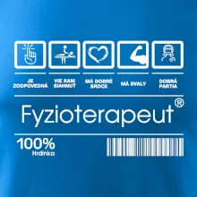 Čiarový kód fyzioterapeutka