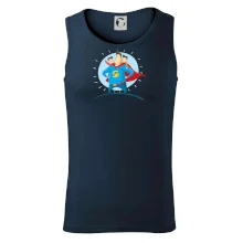 Otec superman - chlapec a chlapec Otec superman - chlapec a chlapec