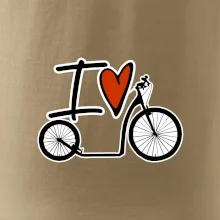 I love kolobežka veľké a malé koleso I love kolobežka veľké a malé koleso