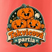 Tekvicová partia - tri veselé tekvice retro
