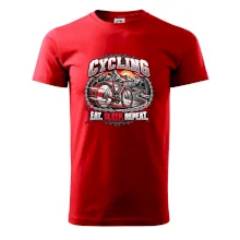 Bicykel medzi horami eat sleep repeat
