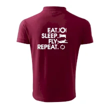 Eat sleep fly repeat