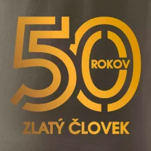 50 rokov zlatý človek