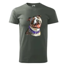 Americký stafordšírsky teriér kreslený