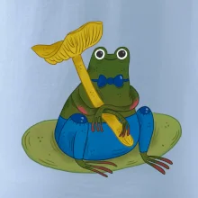 Žaba s hubou (studio-arte.cz)