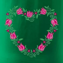 Červené tulipánové srdiečko (Pecka design) Červené tulipánové srdiečko (Pecka design)