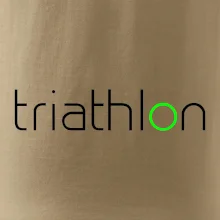 Triathlon nápis Triathlon nápis