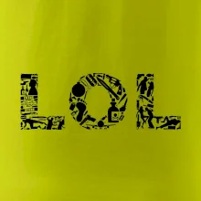 LOL nápis LOL nápis