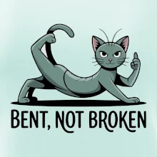 Bent, not broken zelená kočka