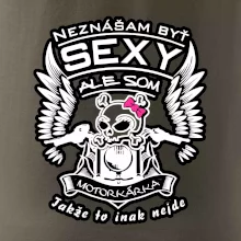 Neznášam byť sexy - Motorkárka