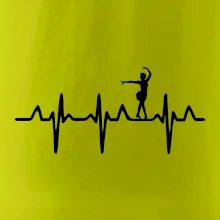 EKG tanečnice salsy EKG tanečnice salsy