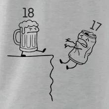 Pivo narodeniny - útes 18 rokov