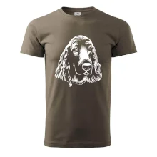 Kokeršpaniel - hlava kreslená