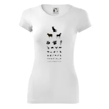 Očný test zvieratká Očný test zvieratká