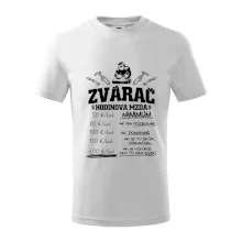 Hodinová mzda zvárač