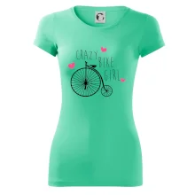 Crazy bike girl