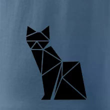 Origami mačka z boku