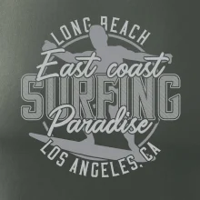 East coast surfing Long Beach