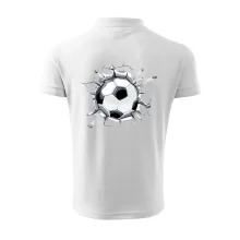 Futbalová lopta v triku Futbalová lopta v triku