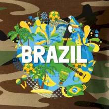 Brazília Farebný obrázok