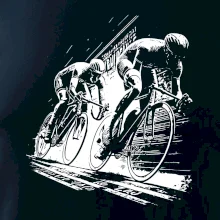 Cestná cyklistika skica