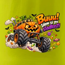 Buuu idem si po sladkosti tekvicový monster truck